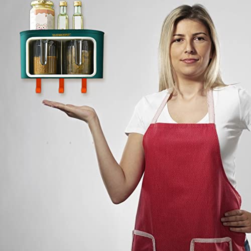 Recipientes para tempero de grelhas 2/3 | 2/3 Grades Garrafas de Tempero Recipiente de Especiarias |