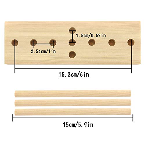 Luter Bow Maker For Ribbon, Wooden Bow Maker Craft Tool For Ribbon Wreaths, Gift Bows, Corsages, Party Decorations #TOP1