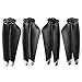 Contixo 4-pcs Main Blades Propellers Extra Spare Replacement Parts F24 RC Quadcopter Drones Black