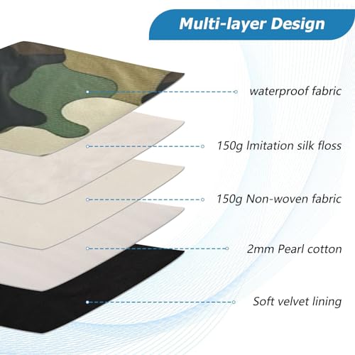Funda para laptop 13-14 pulgadas camuflaje verde miniatura 4