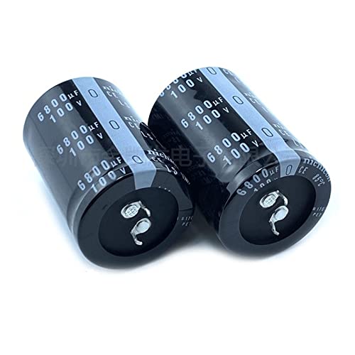 Condensateur 100V 6800uF 30x60 pièce rechange pour alimentation filtrage