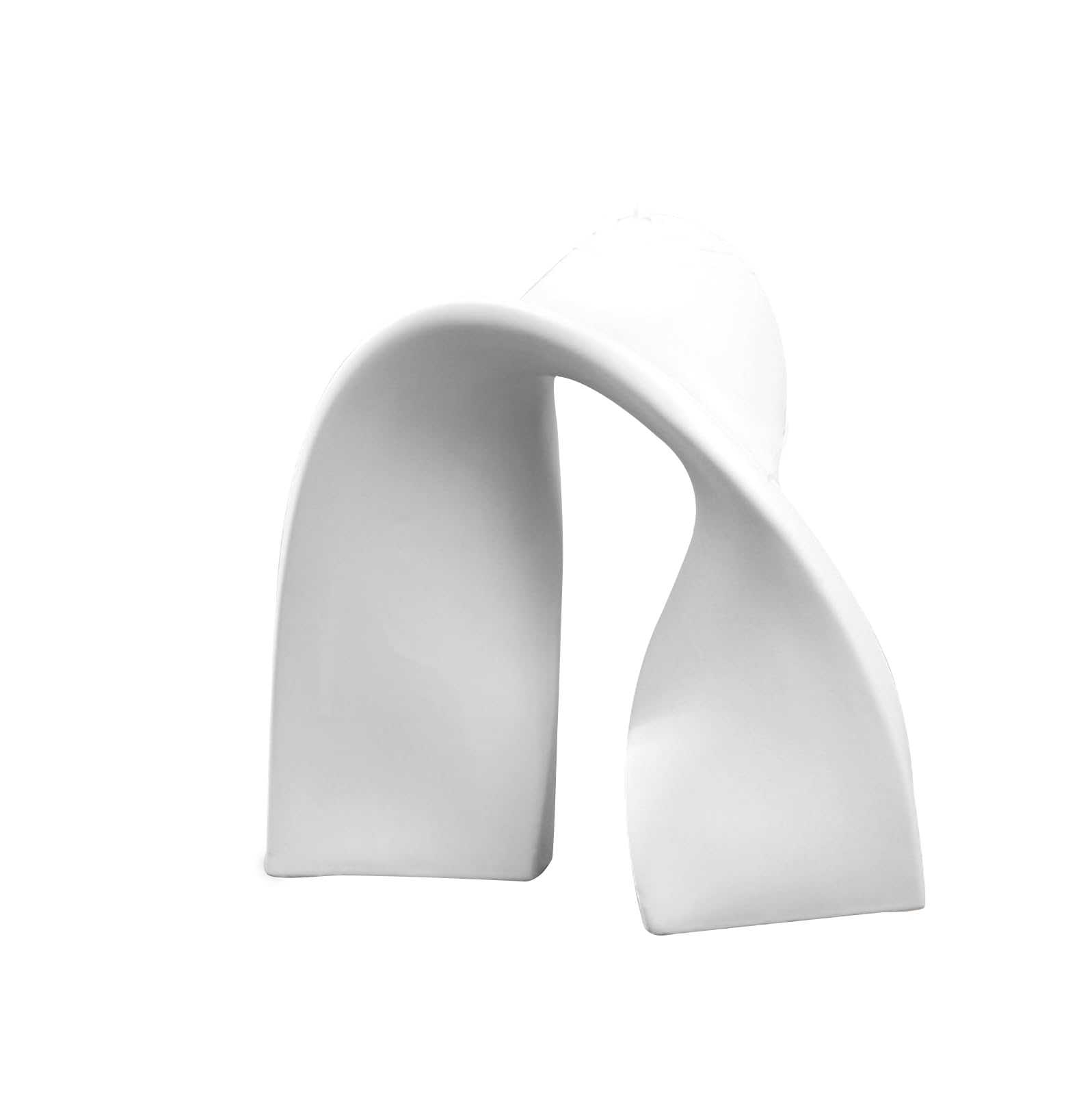 Tauzveok Abstract Art Sculpture Decoration, Decoration Living Room, for Bedroom Table Decoration Office Apartment Sculptures And Statues, Decor, Resin,02 White