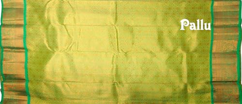 Image of VFCollections Women's Kanchipuram Silk Pure Pattu Sarees With Blouse