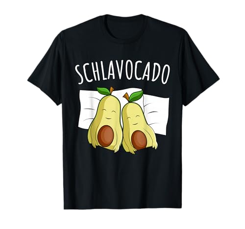 Avocado Schlafshirt Schlavocado Schlafanzug Schlafen T-Shirt