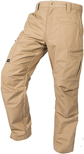 LA Police Gear Men's Teflon Coated Water Resistant STS Atlas Tactical Cargo Pant Brown-42 x 34