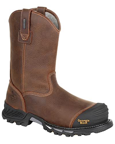 Georgia Boot Rumbler Composite Toe Waterproof Pull-on Work Boot