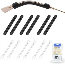 SMARTTOP Silicone Eyeglasses Temple Tips Sleeve Retainer, Anti-Slip Elastic Glasses Ear Grip Comfort Eyeglasses Retainers Behind The Ears for Reading Glasses Sunglassesblack&white