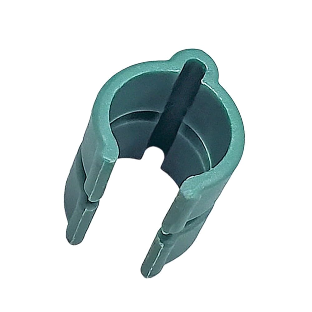 ZYWUOY Clips de película de invernadero, hebillas de plástico de agarre seguro para tuberías de 16 mm, cierres resistentes a la intemperie para tiendas de campaña y toldos al aire libre