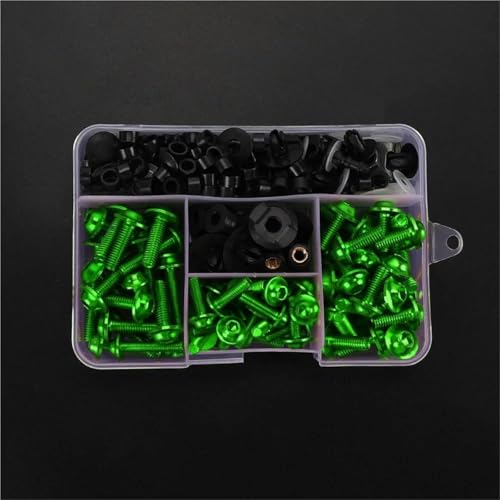 Kit de boulons carénage pour ZZR600 : fixations complètes couleur argent