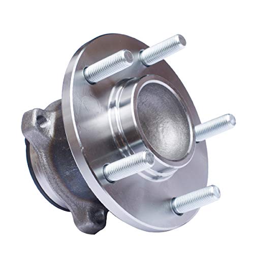 Auqdd 512347 X2 (For Fwd And 4-Wheel Abs) Rear Wheel Hub And Bearing Assembly Compatible With 2004-2013 Mazda 3,2006-2013 Mazda 5 [5 Lug Hub W/Abs] #TOP3