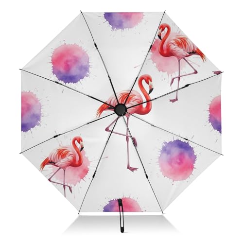 Parapluie pliable aquarelle anti vent GAIREG fini les parapluies retournés sous la pluie