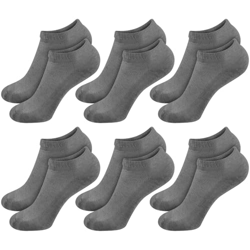 Image of Mepase 6 Pairs Flax Linen Ankle Socks for Women Men 88% Organic Thin Breathable Mesh Low Cut Quick Dry Moisture Wicking Socks