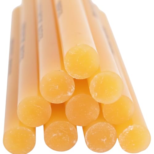 Image of Mario Furniture Grade Yellow Hot Melt Glue Stick 220mm x 11mm Pack of 40| Strongest Bonding for Wooden Work & Furniture Repairs | Heavy Duty Professional Adhesive | Premium Range