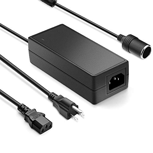 JOVNO AC to DC Converter 120W 12V 10A Car Cigarette Lighter Socket 100V-240V to 12V AC/DC Supply Adapter Transformer for Ttire Inflator/Car Vacuum Cleaner/Car Refrigerator Vehicle Electronic Device