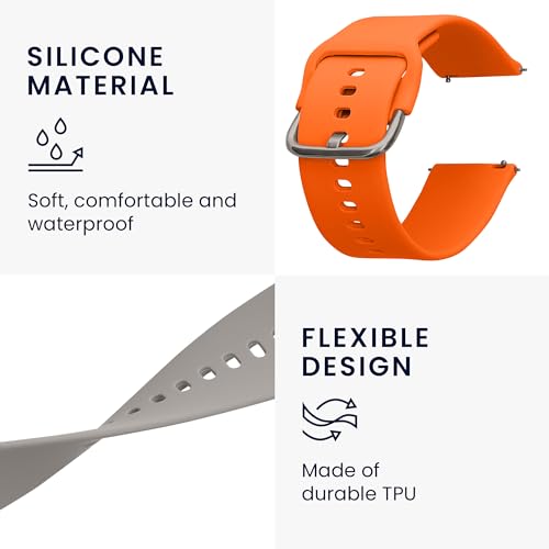 Correas de silicona compatibles con Nothing Watch Pro D395, pack 2 miniatura 3