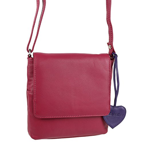 Sac bandoulière petit format rose pour libérer vos mains avec style