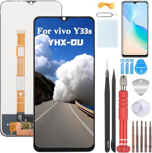 Écran LCD pour Vivo Y33s affichage tactile fluide avec film protecteur