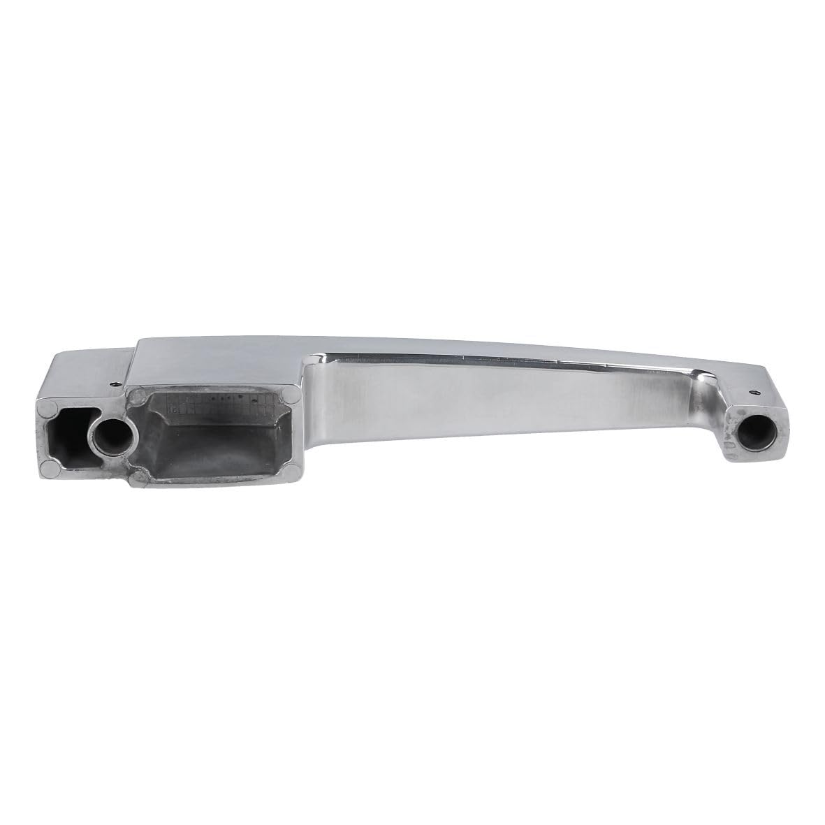 easyPART passend für smeg 874931077 Türgriff für Türanschlag rechts an | Kühlschrank, Griff, Handgriff, Kühlschranktürgriff, Silber, Metallgriff, 50 Style Retro, Kühl-Gefrier-Kombination
