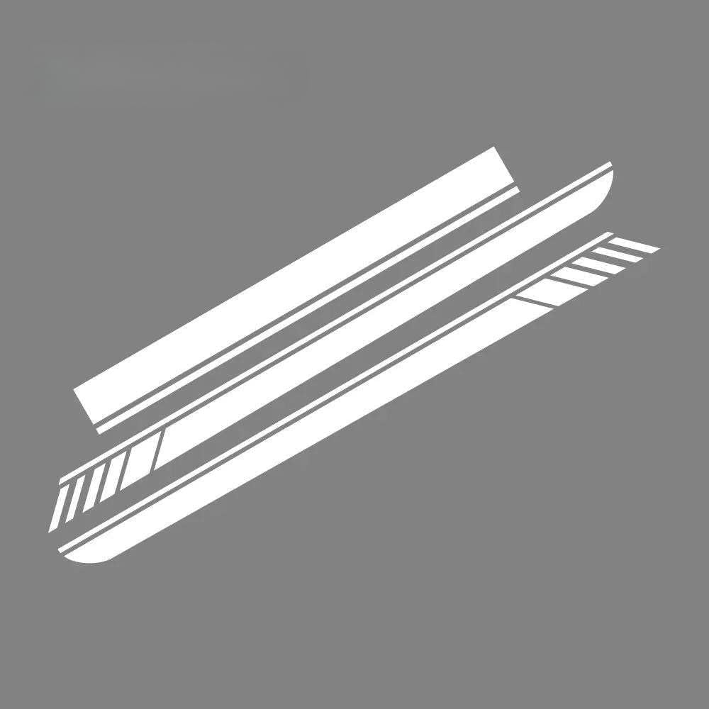 Car Hood DIY Decal,for Side Stripes Skirt Sticker for Mercedes Benz A Class A45S W177 V177 A35 A45 W176 AMG Decoration Accessories