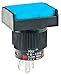 NKK Switches YB15WRKG01-GB SHORT BODY PUSHBUTTON/ILLUMINATED/PANELSEAL