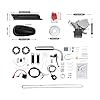 KAHYKLQI 100CC 2 Stroke Bicycle Engine Kit, Gas Motor Bike Kit with Air-Cooling CDI System for 26-28 Inch Mountain and Road Bike #5