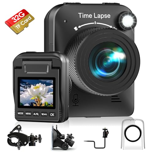 Hojocojo Time Lapse Camera Outdoor Construction Plant Weather Life, IP66 Waterproof, 6 Month Battery Life, Manual Focus, 32GB TF Card Included