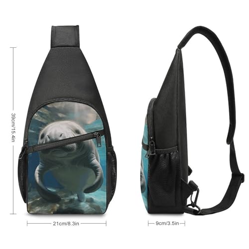 Bolso bandolera ligero con diseño de animal marino miniatura 3