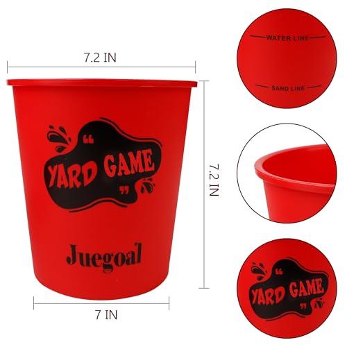 Juegoal Giant Yard Pong Game Set Outdoor Toss Game for Family Fun - Image 3
