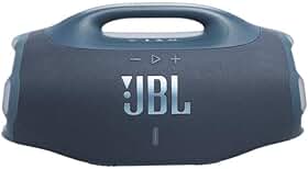 JBL Boombox 4, Altifalante Bluetooth portátil, som JBL Pro, AI Sound Boost, resistente à água/pó IP68, autonomia de 34 h, Life, Auracast, 2 configurações de reforço de graves, azul