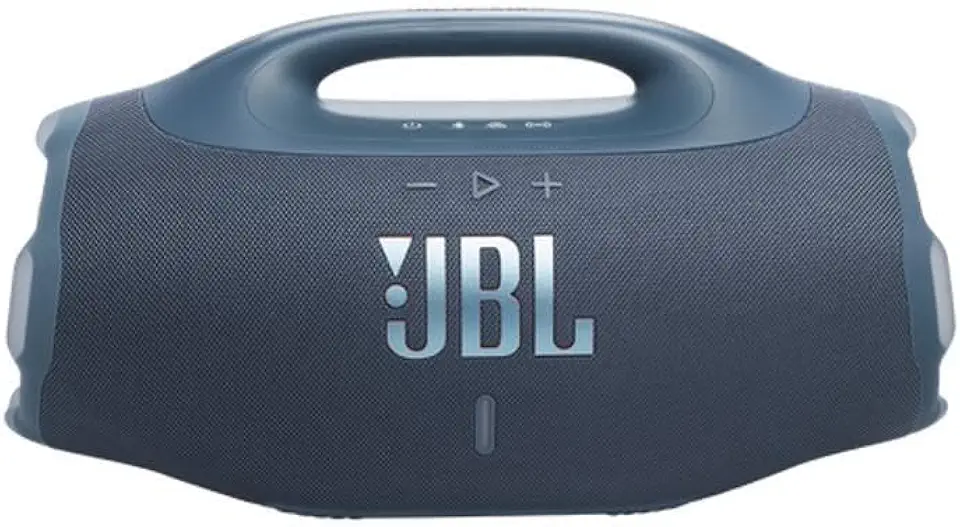 JBL Boombox 4, Altifalante Bluetooth portátil, som JBL Pro, AI Sound Boost, resistente à água/pó IP68, autonomia de 34 h, Life, Auracast, 2 configurações de reforço de graves, azul