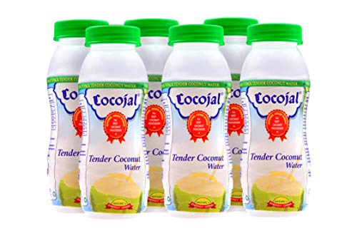 Image of Cocojal Natural Tender Coconut Water, Pack of 6 + Cocojal Lime Tender Coconut Water - 200ml, Pack of 6