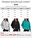 Trendy Queen Women Half Zip Cropped Hoodies Oversized Fleece Quarter Zip Up Pullover Sweatshirts Winter Clothes 2022 Fall Outfits Sweater Black
