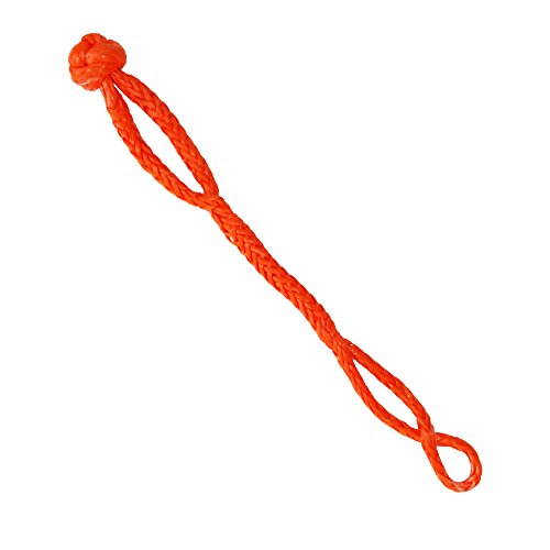 Image of UHMWPE 7 /16 inch Soft Shackle Heavy Duty for 4 Off-Road ATV UTV Winch Ropes-Orange Color