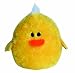 Patchwork Pet Chick Ball 10-Inch Squeak Toy for Dogs