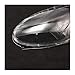Transparent Headlamp Cover Lampshade Car HeadLamp Glass Lens Shell(Left and Right) Car Front Headlight Cover Compatible For Porsche Macan 2014-2017