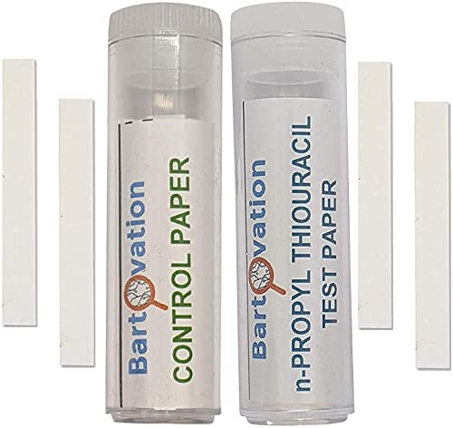 Classroom Genetic Taste Testing Experiment Kit, N-Propylthiouracil (N-Prop) and Control Paper [Each Vial Contains 100 Strips]