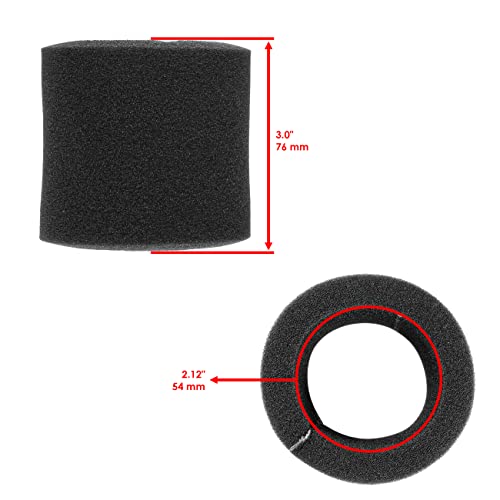 Image of Caltric Air Filter Compatible with Honda Trx90 Trx90Ex Trx90X Sportrax 90 2X4 1993-2025