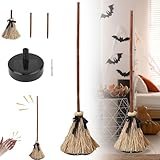 balai magique microfibre avis Effets de mouvement dynamiques : regardez ce balai enchanté bouger tout seul, ajoutant une touche magique fascinante à votre décoration d'Halloween. Parfait pour les décorations de jardin hantées, les scènes de fête ou comme accessoire photo accrocheur, il capture sans effort l'esprit sinistre de la saison.