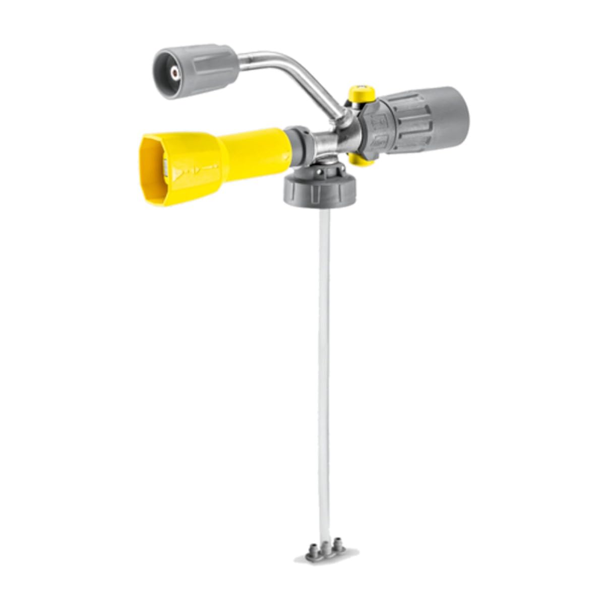 Kärcher - Canon de Espuma Duo Advanced 1, depósito 1L, caudal 400-600 l/h, Cuerpo Ecobrass Robusto, dosificación precisa e inversión Directa de Chorro/Espuma