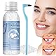Provisorischer Zahnersatz, Temporäres Zahnreparaturset, Zahnersatz Prothese, Temporäre Zahnreparatur Kit, mit Zahnbürste Stain Remover, Vampire Gefälschte Zahnersatz, für Halloween, Cosplay (30ml)