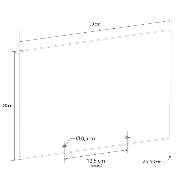 Foto 4 de 8 de Placa funeraria rectangular personalizable de plexiglás, diseño de mármol, diferentes tamaños, grosor 6 mm