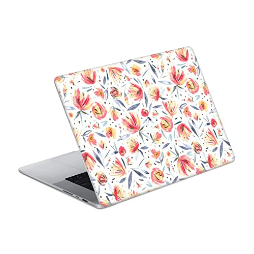 Autocollant MacBook Pro 14 floral Ninola pour personnaliser votre bureau