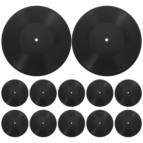 Disco de vinilo retro minkissy para decorar sala de sonido con adorno de pared clásico