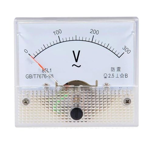 Voltmètre AC 85L1 évite les pannes réseau avec son cadran 0-100V