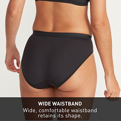 Exofficio Women's Give-N-Go Sport Mesh 2.0 Bikini Brief, Black, Medium #TOP3