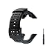 Vindar Nuovo Cinturino per Orologio, Ricambio in Gomma Flessibile, Cinturino da Polso Compatibile con Suunto Ambit 1/2/2S/2R/3 Sport/3 Run/3 Peak (Nero, Include 1x cacciavite, Nessuna Vite)