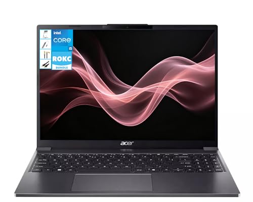 Image of Acer Aspire Go 15 Laptop, 15.6 inch WUXGA (1920 x 1200) IPS Display, Intel Core i5-1334U(Up to 4.6GHz), 8GB LPDDR5 RAM, 256GB SSD, Wi-Fi 6, Windows 11, Slim Design for Students & Professionals, RK Bundle