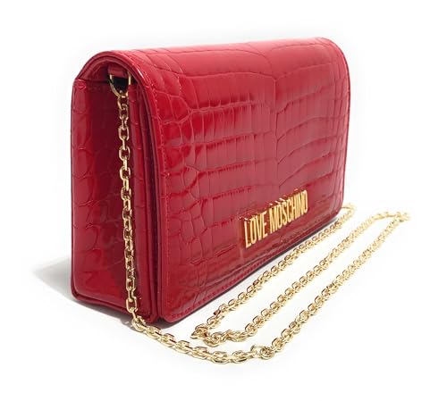 Love Moschino Women JC4079PP0LKJ0500 Shoulder Bag, red, Einheitsgröße, Red, Einheitsgröße2