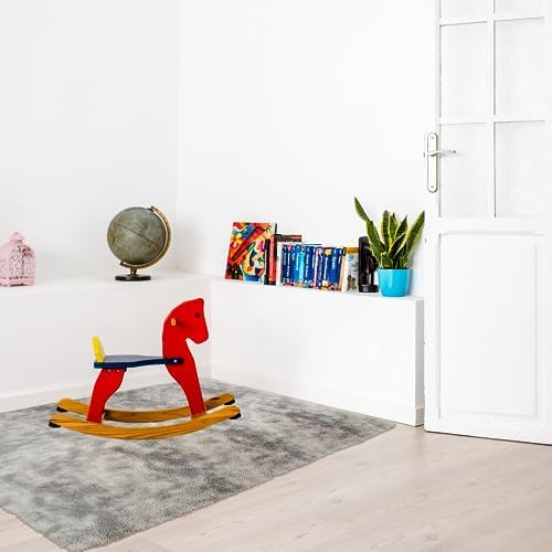 AENRUO Fluffy Rug for Living Room 5x8 Tie-Dyed Luxurious Area Rug Shaggy Rug for Bedroom Kid Rug for Play Room Modern Carpet for Home Decor, Light Grey 6 413kp8qadRL. AC