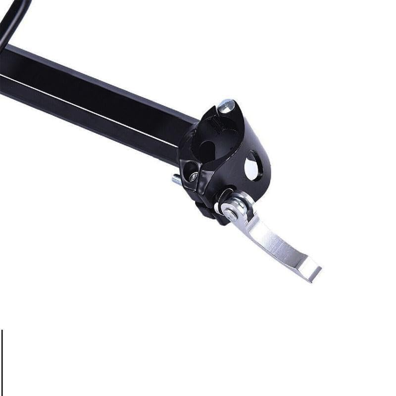 Portapacchi Bici Posteriore,Accessori apparecchiature in Bicicletta Supporto Regolabile,Seggiolino Universale in Alluminio, Carrier Rack con riflettore, carico Massimo 55 kg,per MTB 26-29 Pollici